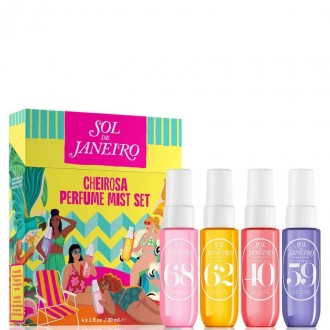 Набор парфюмерных мистов Sol de Janeiro Cheirosa Perfume Mist Set (4х30 мл). Киев. фото 1 Набор парфюмерных мистов Sol de Janeiro Cheirosa Perfume Mist Set (4х30 мл). Киев. фото 1