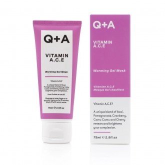 Мультивитаминная маска для лица Q+A Vitamin A.C.E. Warming Gel Mask является иде. . фото 2