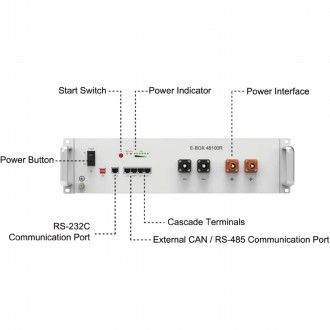 Акумулятор E-BOX-48100R - це сучасне рішення для зберігання енергії, призначене . . фото 6