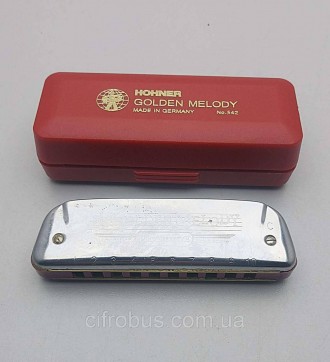 Губна гармошка Б/У Hohner Golden Melody 542/20 С. . фото 3 Губна гармона Hohner Golden Melody 542/20 С
Внимание! Комісійний товар. Уточнюйт. . фото 3