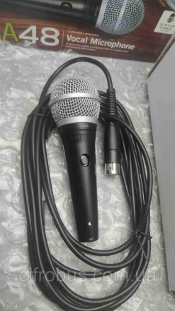 Shure PGA48-XLR-E — це кардіоїдний вокальний мікрофон із вимикачем. Мікрофон ком. . фото 3