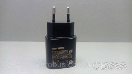 Мережевий зарядний пристрій Samsung EP-TA800 25 W Travel Adapter EP-TA800NBEGRU
. . фото 1