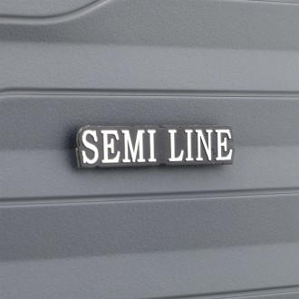 Достатньо легкі і цілком надійні валізи Semi Line T5781 вироблені з поліпропілен. . фото 11