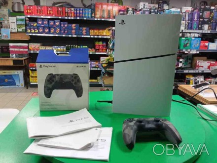 Sony PlayStation 5 Slim Blu-ray 1TB – это чудо современной техники, сочетающее в. . фото 1