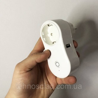  Вай-Фай розетка з USB CR-314 Wi-Fi socketWiFi socket – Вай-Фай розетка з USB з . . фото 5