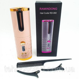 Прилад для завивки волосся Ramindong Hair curler | Праска для завивки волосся | . . фото 3