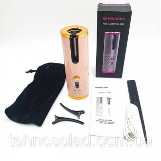 Прилад для завивки волосся Ramindong Hair curler | Праска для завивки волосся | . . фото 4