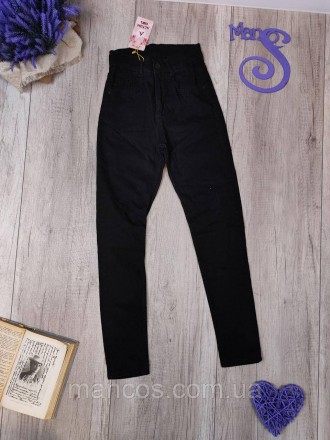 Детские джинсы для девочки Altun jeans чёрные Размеры 146 (11 лет). Кривий Ріг. фото 1 Детские джинсы для девочки Altun jeans чёрные Размеры 146 (11 лет). Кривий Ріг. фото 1