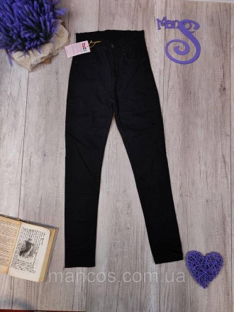 Детские джинсы для девочки Altun Jeans чёрные Размер 152 (12 лет). Кривий Ріг. фото 1 Детские джинсы для девочки Altun Jeans чёрные Размер 152 (12 лет). Кривий Ріг. фото 1