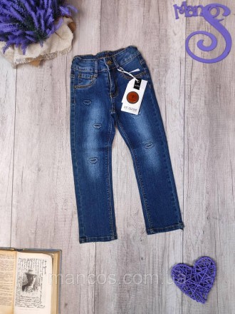 Джинсы для девочки AK Jeans синие Размер 104 (4 года). Кривий Ріг. фото 1 Джинсы для девочки AK Jeans синие Размер 104 (4 года). Кривий Ріг. фото 1