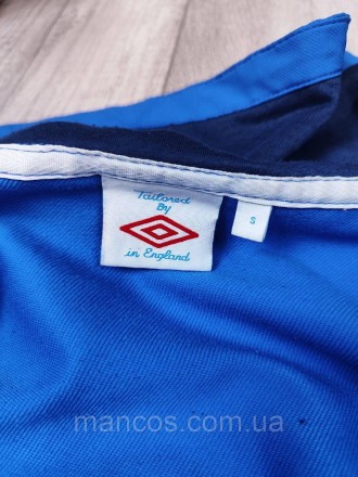 Мужская олимпийка Umbro синего цвета. без подкладки, застёжка молния, два боковы. . фото 11