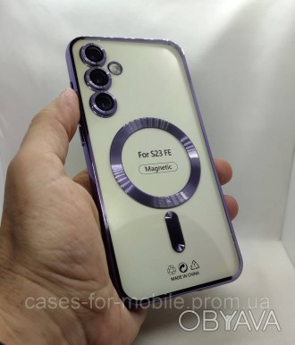 Силиконовый чехол, MAGSAFE, бампер для Samsung Galaxy S23 FE