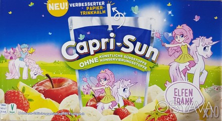 Сік Capri-Sun - це натуральний сік німецького виробництва, в який не додають шту. . фото 1