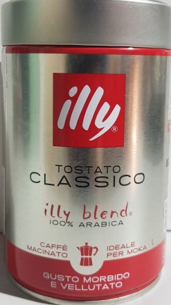 Кофе ILLy Espresso Classic red (молотый ) 250 г. Київ. фото 1 Кофе ILLy Espresso Classic red (молотый ) 250 г. Київ. фото 1