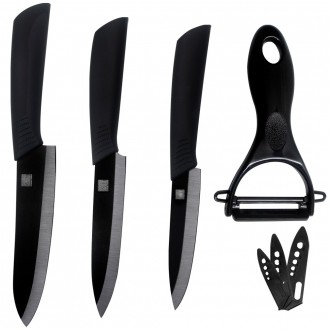 Набір ножів HuoHou Ceramic Kitchen Knife Set, 4 предмети (HU0010). Запоріжжя. фото 1 Набір ножів HuoHou Ceramic Kitchen Knife Set, 4 предмети (HU0010). Запоріжжя. фото 1