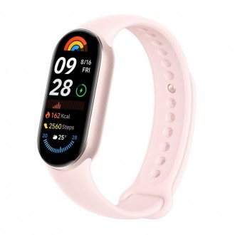 Фітнес-браслет Xiaomi Smart Band 9 - стильний та компактний смарт браслет. яка в. . фото 4