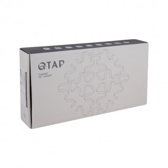 Високий змішувач для раковини Qtap Gemini QTGEM269GMB45680 поєднує елегантність . . фото 8