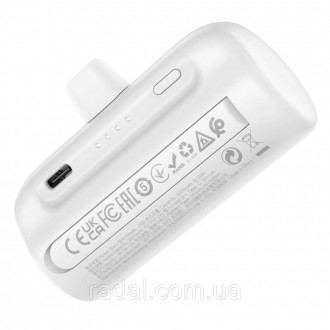 Power Bank Hoco J106 Pocket iP 5000mAh - це кишеньковий зовнішній акумулятор, ро. . фото 7