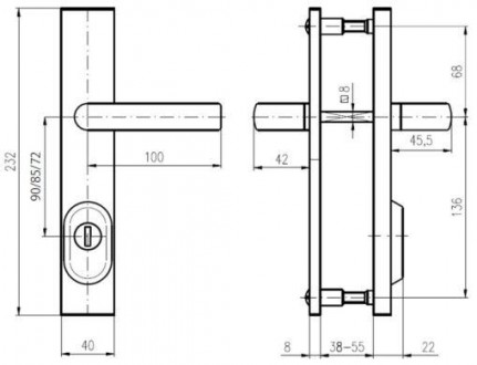 ROSTEX R1/R4 R 72 мм черная 22мм 38-55мм 3 класс 804
 
Технические характеристик. . фото 3