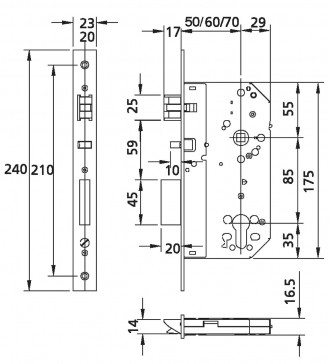 Универсальный карточный замок TESA SPY V3 VECTOR ISO 15693 FLEXSPACE P+H 2UB0 BS. . фото 6