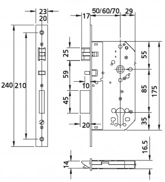 Универсальный карточный замок TESA SPY V3 VECTOR ISO 15693 FLEXSPACE P+V 2UB0 BS. . фото 6