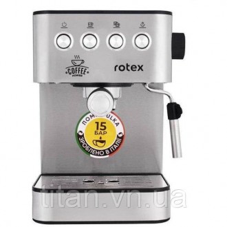 Кавоварка-еспресо Rotex RCM850-S Power Espresso. Вінниця. фото 1 Кавоварка-еспресо Rotex RCM850-S Power Espresso. Вінниця. фото 1