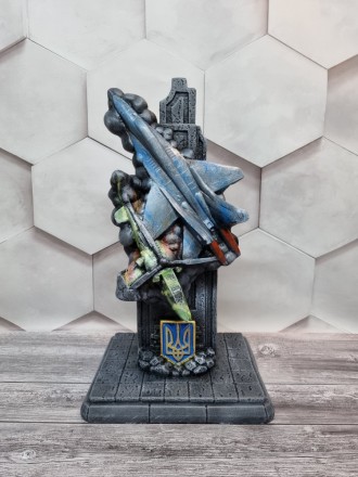  Декоративная подставка "Украинский Миг-29" . Київ. фото 1