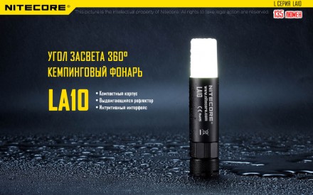 Первый кемпинговый фонарь от компании Nitecore LA10 с необычной складной формой.. . фото 10