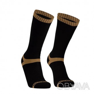 Водонепроницаемые носки Dexshell Hytherm Pro Socks размера L в черном цвете с ко. . фото 1