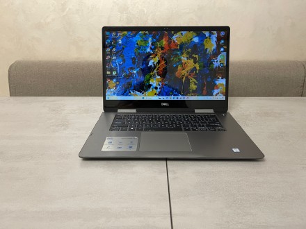 Ноутбук-трансформер Dell Inspiron 7573, 15,6" FHD IPS сенсор, i5-8250U, 16GB, 25. . фото 2