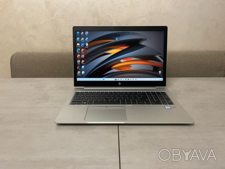 Ультрабук HP EliteBook 850 G5, 15,6 FHD IPS, i5-8350U, 8GB, 256GB SSD. Гарантія.. . фото 1