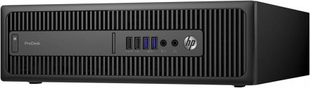 Б/В Системний блок HP ProDesk 600 G2 / SFF / Intel Core i3-6100 / 8GB DDR4 / no . . фото 2