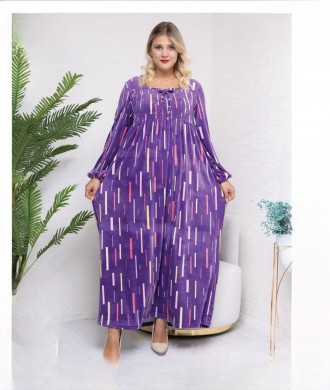 Элегантное велюровое платье 58-70 сиреневого цвета для дома - Merve Moda, Турция. Запорожье. фото 1 Элегантное велюровое платье 58-70 сиреневого цвета для дома - Merve Moda, Турция. Запорожье. фото 1