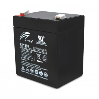 Аккумуляторная батарея AGM RITAR RT1250B, Black Case, 12V 5.0Ah ( 90 х70 . Кривой Рог. фото 1
Аккумуляторная батарея AGM RITAR RT1250B, Black Case, 12V 5.0Ah ( 90 х70 . Кривой Рог. фото 1