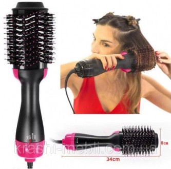 Фен щітка One Step Hair Dryer & Styler/Професійний фен для укладання волосся/Ста. . фото 10