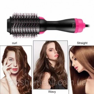 Фен щітка One Step Hair Dryer & Styler/Професійний фен для укладання волосся/Ста. . фото 5