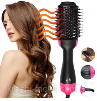 Фен щітка One Step Hair Dryer & Styler/Професійний фен для укладання волосся/Ста. . фото 3