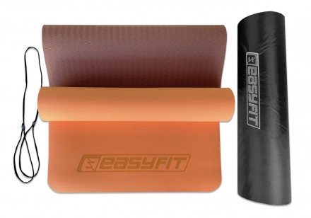 Коврик EasyFit из TPE в чехле - это надежный партнер в любых тренировках, как до. . фото 3