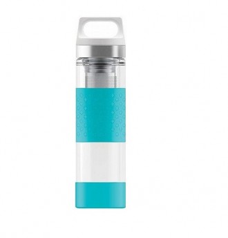 Термофляга SIGG H&C Glass WMB 0,4 L 8555.70 Aqua. Кременчук. фото 1 Термофляга SIGG H&C Glass WMB 0,4 L 8555.70 Aqua. Кременчук. фото 1