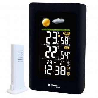 Метеостанция домашняя Technoline WS6447 Black, WS6447. Кременчуг. фото 1 Метеостанция домашняя Technoline WS6447 Black, WS6447. Кременчуг. фото 1