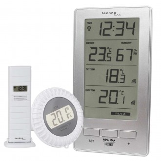 Термогигрометр Technoline WS9069 IT Silver, WS9069. Кременчуг. фото 1 Термогигрометр Technoline WS9069 IT Silver, WS9069. Кременчуг. фото 1