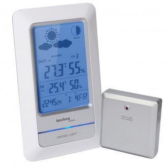 Метеостанция домашняя Technoline WS6740 White/Silver, WS6740. Кременчуг. фото 1 Метеостанция домашняя Technoline WS6740 White/Silver, WS6740. Кременчуг. фото 1