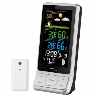 Метеостанция домашняя Technoline WS6441 Black/Silver, WS6441. Кременчуг. фото 1 Метеостанция домашняя Technoline WS6441 Black/Silver, WS6441. Кременчуг. фото 1