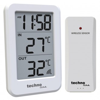 Термометр Technoline WS9172 White, WS9172. Кременчуг. фото 1 Термометр Technoline WS9172 White, WS9172. Кременчуг. фото 1