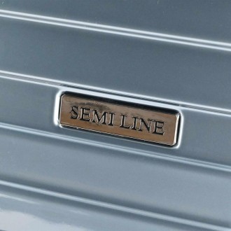 Чемоданы Semi Line T5764 - яркие и привлекательные, ведь их цвет золотой металли. . фото 10