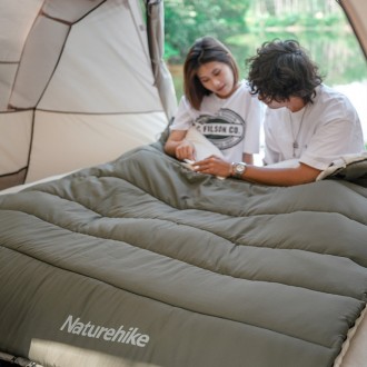 Описание спальника с капюшоном Naturehike LD350 CNK2300SD016, темно-зеленого:
Сп. . фото 6