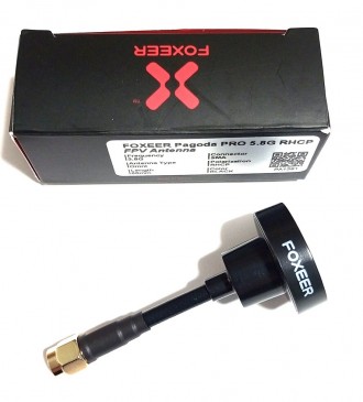 Антенна 5.8GHz 3dBi RHCP Pagoda Pro 5, FOXEER FPV Antenna, 68 см, SMA, для RC FP. . фото 3