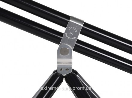  Фирменная подставка для удилищ Род под DAYKO Rod Pod Compact bitubo Black&Steel. . фото 4