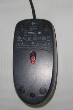 Манипулятор мышь Миша дротова Logitech M100 USB Black (810-002141)
Манипулятор . . фото 4