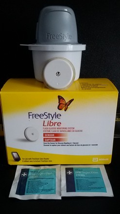 Этот прибор FreeStyle Libre Европейского производства, размером в 5-копеечную мо. . фото 4